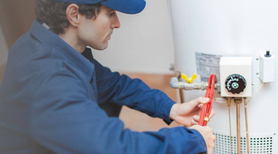 Local water heater installation in Leopolis, WI
